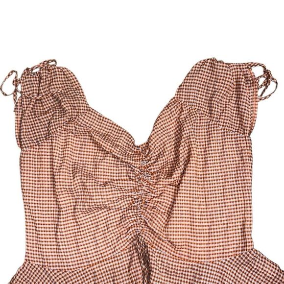 Glamorous Curve Plaid Red & White Top/Blouse(Size 20) - Picture 3 of 6